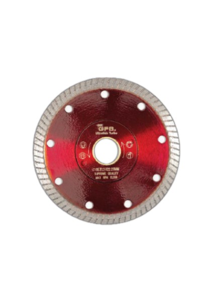 2391 Hassas Kesim Ince Turbo Elmas Seramik - Fayans Kesici 115 x 1,2 mm - 2 Adet fiyatları