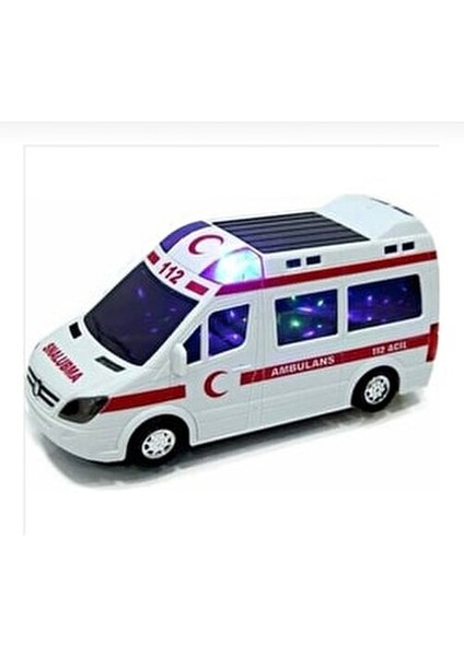 Işıklı Sesli Pilli Ambulans ve Polis Arabası Seti 20 cm Erkek Çocuklar İçin fiyatları