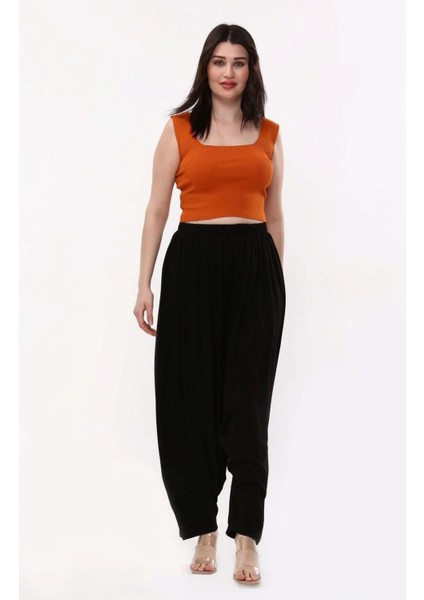 Viskon Kumaş Siyah Yöresel Şalvar