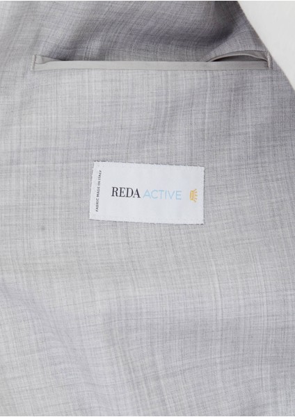 Açık Gri Düz Zeroweight Slim Fit %100 Yün Ceket indirimleri