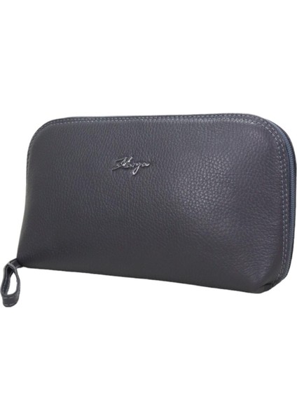 Hakiki Deri Bilek El Askılı Kadın Makyaj Kozmetik Çanta 20029 modelleri