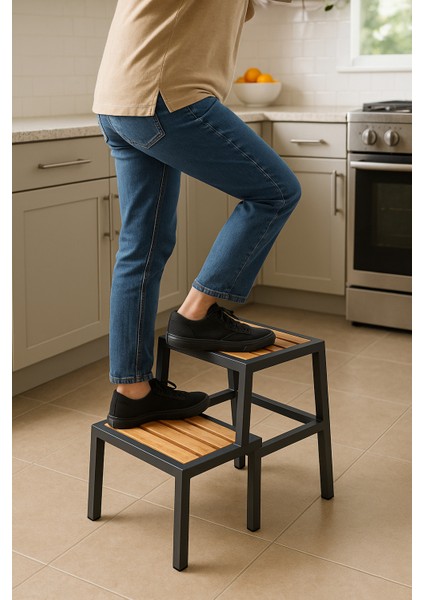 Alüminyum Merdiven Tabure