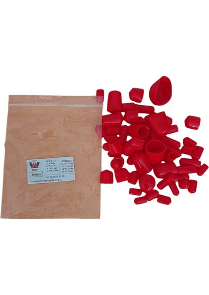 Silikon Pvc Kauçuk Civata Kapağı SYD001 modelleri