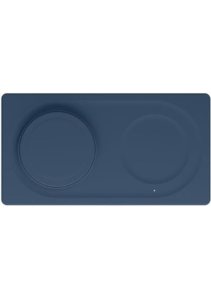 WIZ019VFBL-APL Boostcharge Pro 2‑ın‑1 Magsafe 15W Kablosuz Şarj Standı - Mavi fırsatları