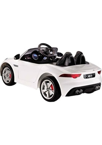 442 Cougar Akülü Araba 12 V 30 kg Taşıma Kapasitesi Beyaz Renkli Yarış Arabası fırsatları