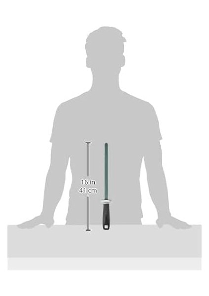 l Bıçak Bileyiciler Seramik Oval Masat, Seramik ve Çelik, SIYAH,230 mm modelleri