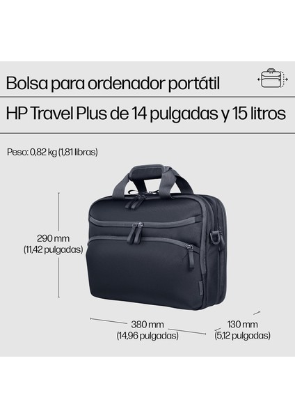 14 Travel Plus 15LT Laptop Çantasi Graphite Blue A2CE2AA fiyatları