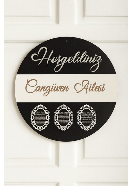 Kapı Süsü Ayetel Kürsi Nazar ve Bereket Dualı Kapı Süsü Duvar Süsü