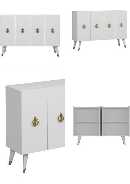 8185KM-32DH Konsol,kahve Köşesi,ayakkabılık,ofis Evrak Dolabı,mutfak Kiler Dolabı,tv Ünitesi-Ba