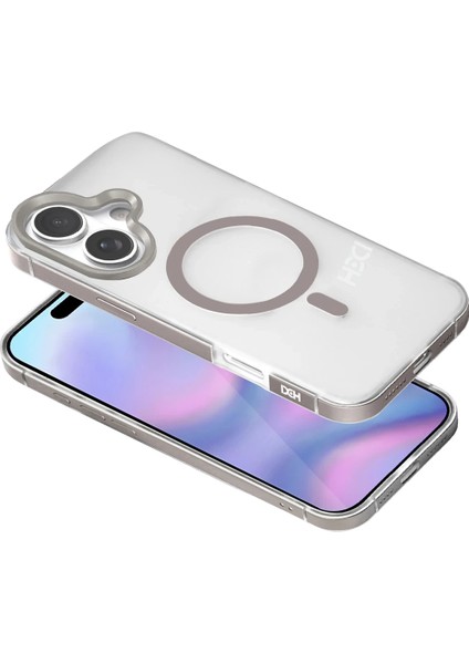 Apple iPhone 17 HBC-394 Himalayas Magsafe Kapak - Titan Gri fiyatları