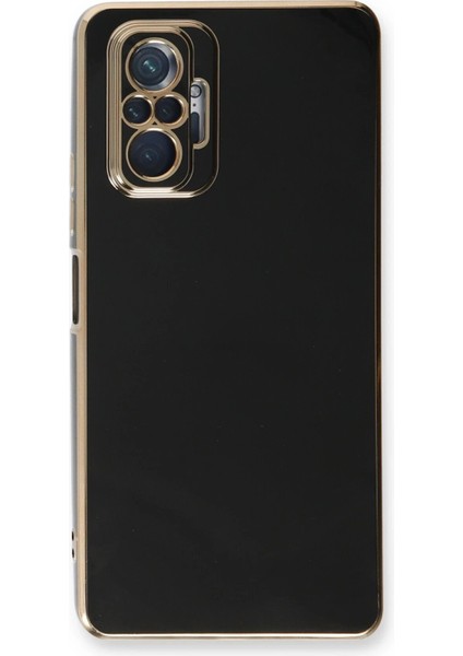 Xiaomi Redmi Note 10 Pro Kılıf Volet Silikon - Siyah - A9074-7768 fiyatları