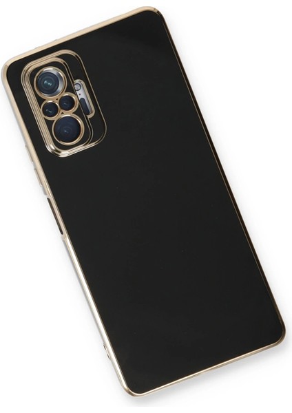 Xiaomi Redmi Note 10 Pro Kılıf Volet Silikon - Siyah - A9074-7768 modelleri