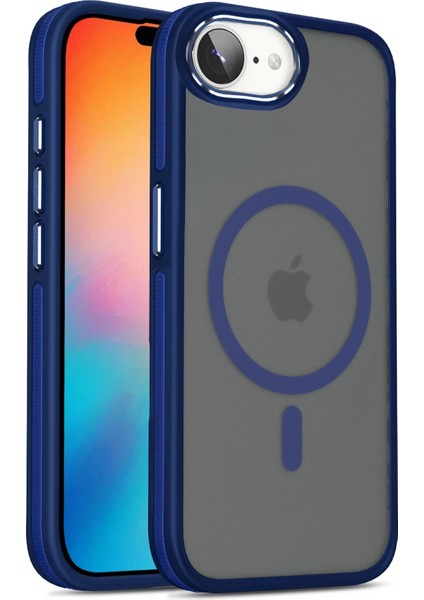 iPhone 16E Winner Magsafe Kapak - Lacivert - A3592-3058