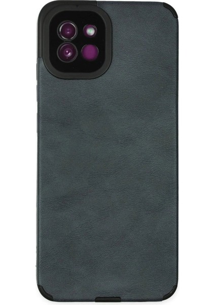 Samsung Galaxy A03 Kılıf Loop Deri Silikon - Lacivert - A8552-6123