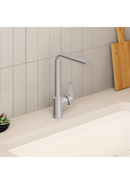 Shift T30 A43691 Eviye Bataryası, L Tipi, Krom fiyatları