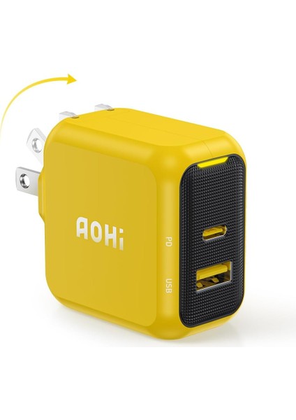 Magcube 2 Portlu Şarj Adaptörü, Gan+ 67W Hızlı Şarj Cihazı