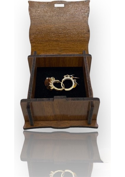 Üç Renk Pullu Shakira Altın Küpe modelleri