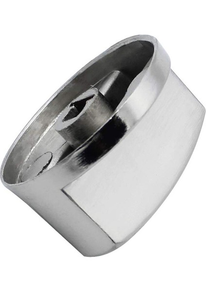 Adet Metal Gümüş Gazlı Ocak Düğmeleri Adaptörü Fırın Anahtarı Pişirme Yüzeyi Kontrol Kilitleri Tencere Parçalarının Değiştirilmesi (Yurt Dışından) indirimleri