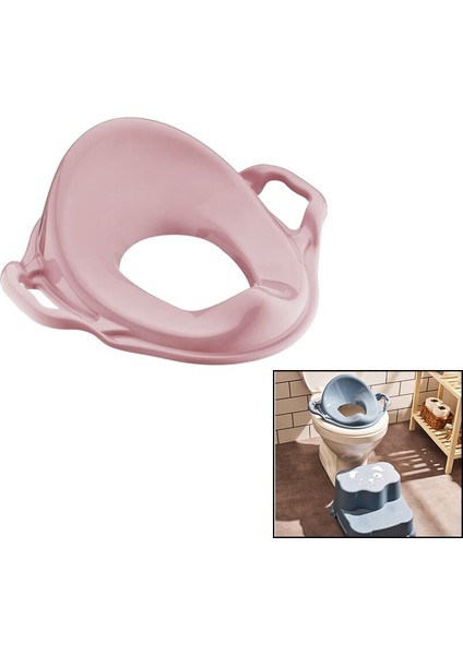 Pembe Çocuk Kulplu Klozet Adaptörü (5250)