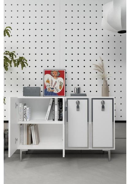 8186KM-64CT Konsol,kahve Köşesi,ayakkabılık,ofis Evrak Dolabı,mutfak Kiler Dolabı,tv Ünitesi-Bg