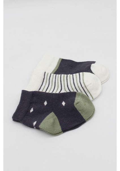 Bistyle 3'lü Penye Erkek Soket Çorap BS10111 Antrasit fırsatları