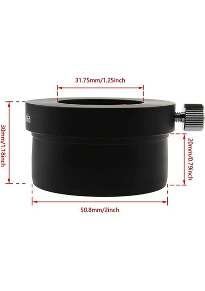 Astronomi Teleskobu 2 Inç Ila 1,25 Inç Göz Merceği Adaptörü 50,8 mm Ila 31,7 mm Metal Adaptör (Yurt Dışından) modelleri