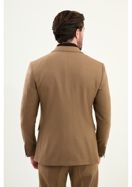 Düz Slim Fit Geniş Yaka Punto Dikiş Kruvaze Erkek Takım Elbise indirimleri