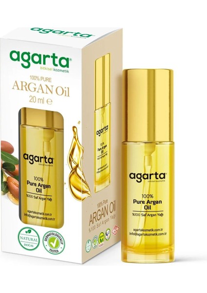 Agarta Doğal Argan Yağı 20ML