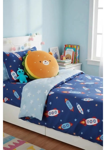 Yiyecek Serisi Peluş Yastık - Hamburger 38 cm