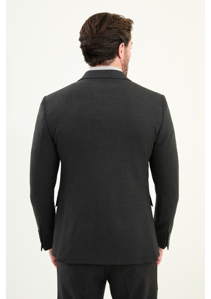 Düz Slim Fit Geniş Yaka Punto Dikiş Kruvaze Erkek Takım Elbise indirimleri