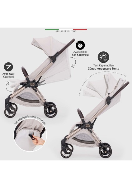 Pilota Premium Kabin Tipi Bebek Arabası Bej modelleri