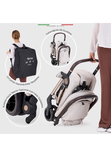 Pilota Premium Kabin Tipi Bebek Arabası Bej fırsatları