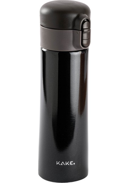 Kake Siyah Paslanmaz Çelik Termos 350ML