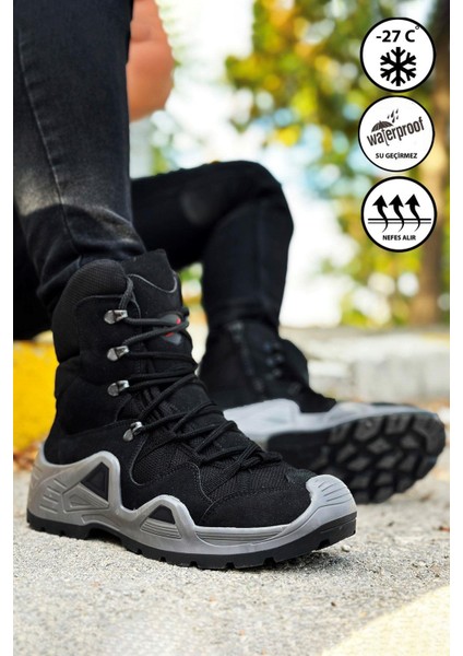 Siyah Füme Combat Gtx Waterproof Fermuarlı Bot fiyatları