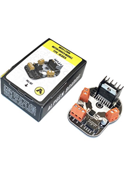 L298N DC Motor Sürücü Modülü Çift Yönlü Kontrol ve Hız Ayarı Özellikleriyle 1 Adet indirimleri