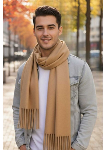 Unisex Yumuşak Dokulu Püsküllü Kışlık Buklet Atkı Şal 2'li Set fiyatları