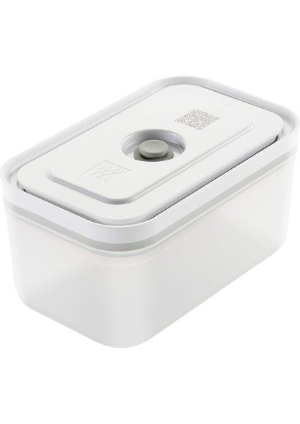 Fresh & Save Vakumlu Saklama Kabı, M, Plastik, Yarı Şeffaf-Gri