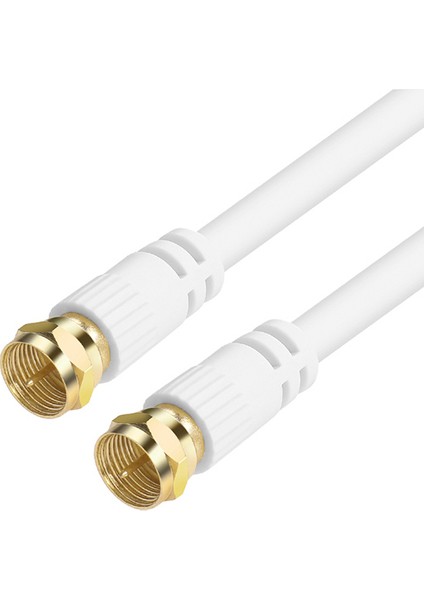 F Konnektörlü Hazır Gold Uçlu Anten Kablosu 35 Metre fiyatları