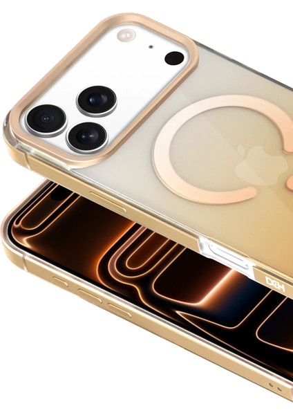 Apple iPhone 17 Pro Max HBC-395 Altai Magsafe Kapak - Çöl Titanyum fiyatları