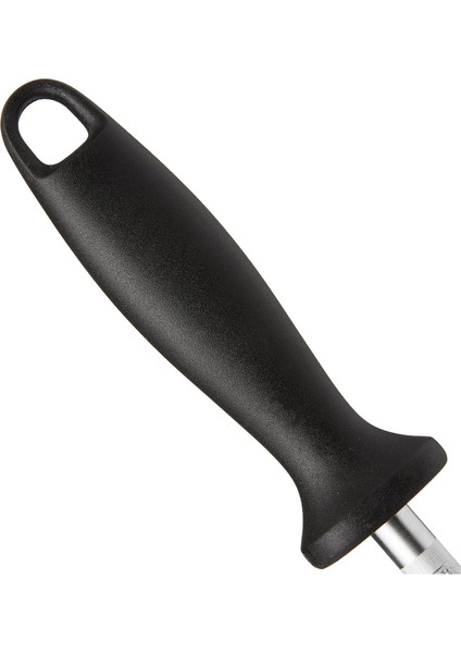 Knife Sharpeners Plastik Saplı Çelik Masat, Paslanmaz Çelik, Siyah fiyatları