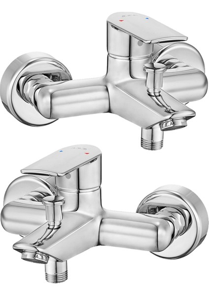 Lia Banyo Bataryası + Ar Tuna Mafsallı Duş Seti modelleri