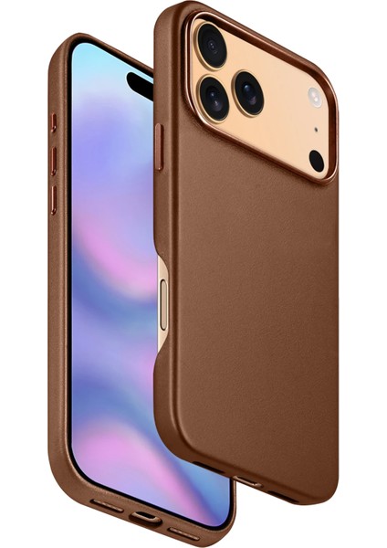 Apple iPhone 17 Pro HBC-242 Dividing Magsafe Kapak - Taba