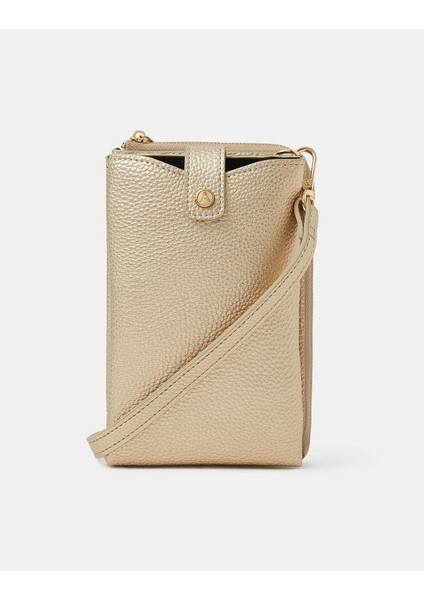 Multipocket Telefon Çantası Gold