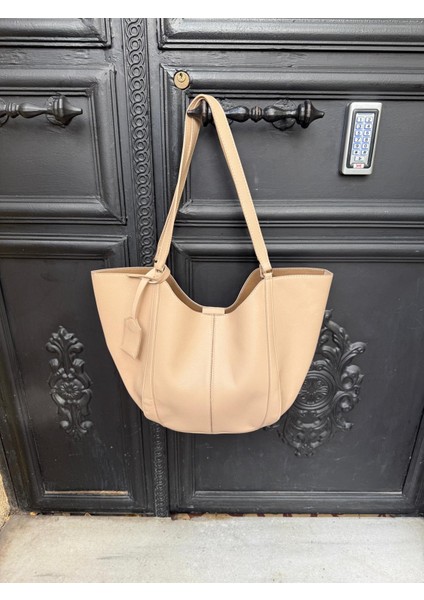 Busy Krem Torbalı Çanta