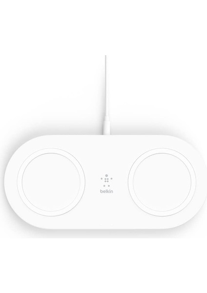 Boost Charge Iki Şarj Pedi ile Kablosuz Şarj Cihazı (Kablosuz Çift Şarj Cihazı, 15W, Telefon, indirimleri