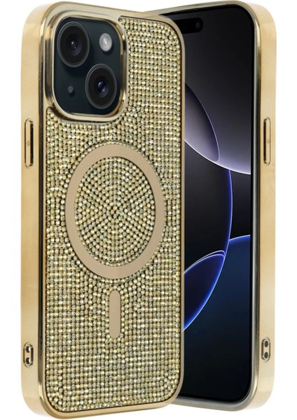 Apple iPhone 15 Helen Magsafe Kapak - Gold - A4840-4327 fiyatları