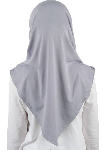 Pratik Hazır Geçmeli Boneli Çocuk Şal Gri indirimleri