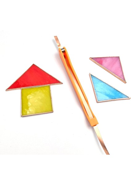 Vitray Için Bakır Folyo El Folyosu, 7/32 Inç El Folyosu Alet Seti (Yurt Dışından) modelleri