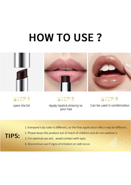 Black Honey Ruj Besleyici ve Yapışkan Olmayan Uzun Ömürlü Parlak Dudak Parlatıcısı Pürüzsüz ve Parlak Bir Makyaj Görünümü Yaratır (Yurt Dışından) indirimleri