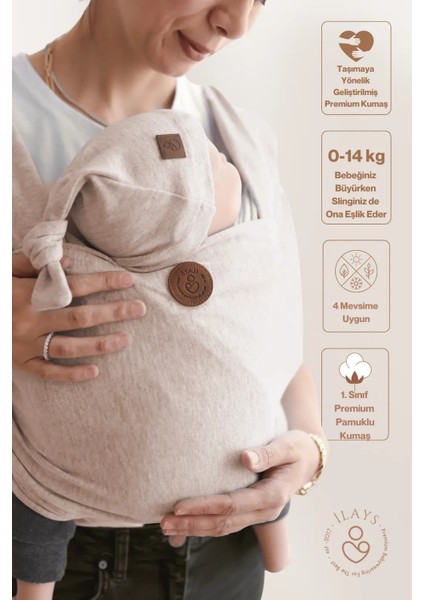 Premium Esnek Wrap Sling ( Babysling - Sling - Babysling - Bebek Taşıma Şalı - Babywearing - Kanguru ) fiyatları